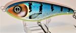 Strike pro Buster Jerk 15cm Shallow-Runner, Blau Glitter